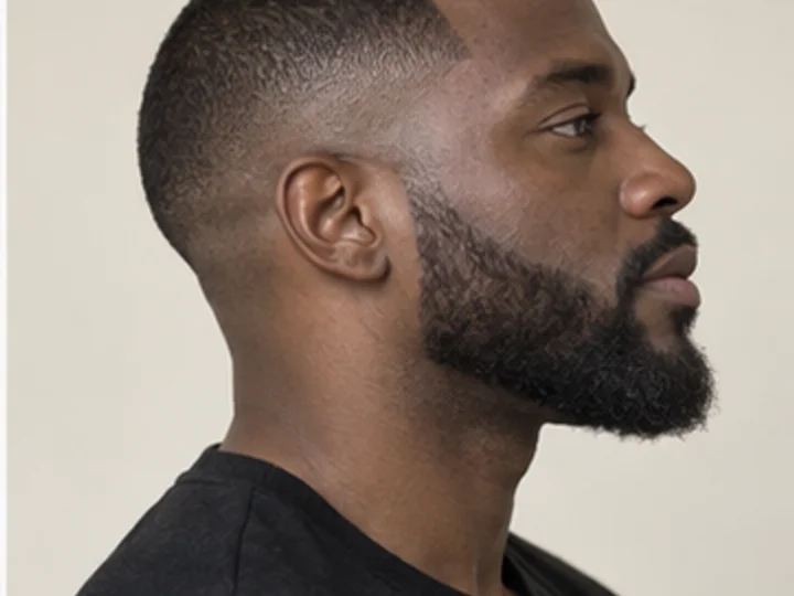 Référence éditoriale illustrative pour barbe et contours
