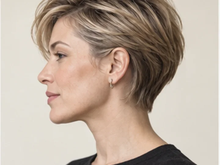 Référence éditoriale illustrative pour volume pour cheveux fins